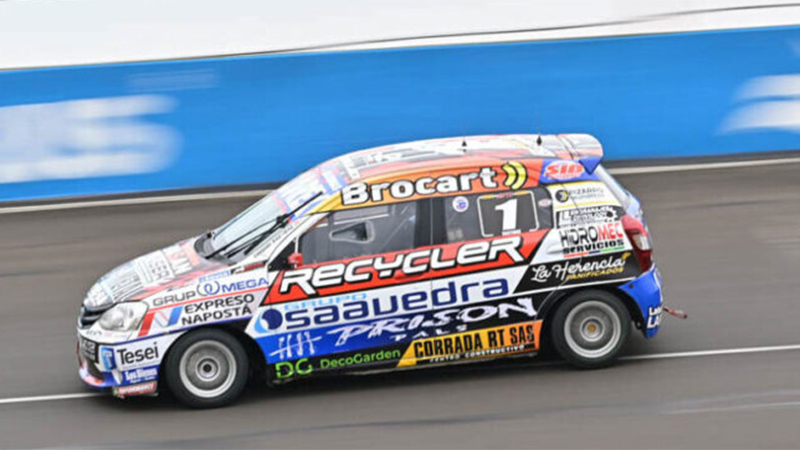 El entrerriano Bastidas se quedó con la victoria del Turismo Pista en Paraná