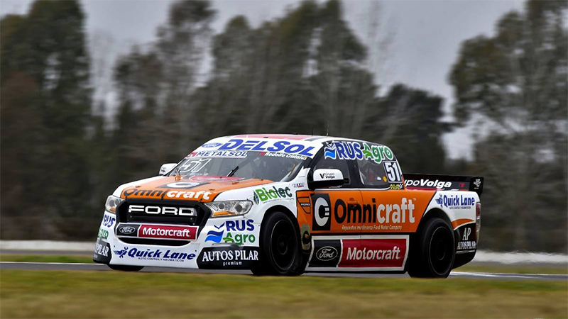 Mariano Werner abandonó y Gianini cerró una fecha perfecta en el TC Pick Up