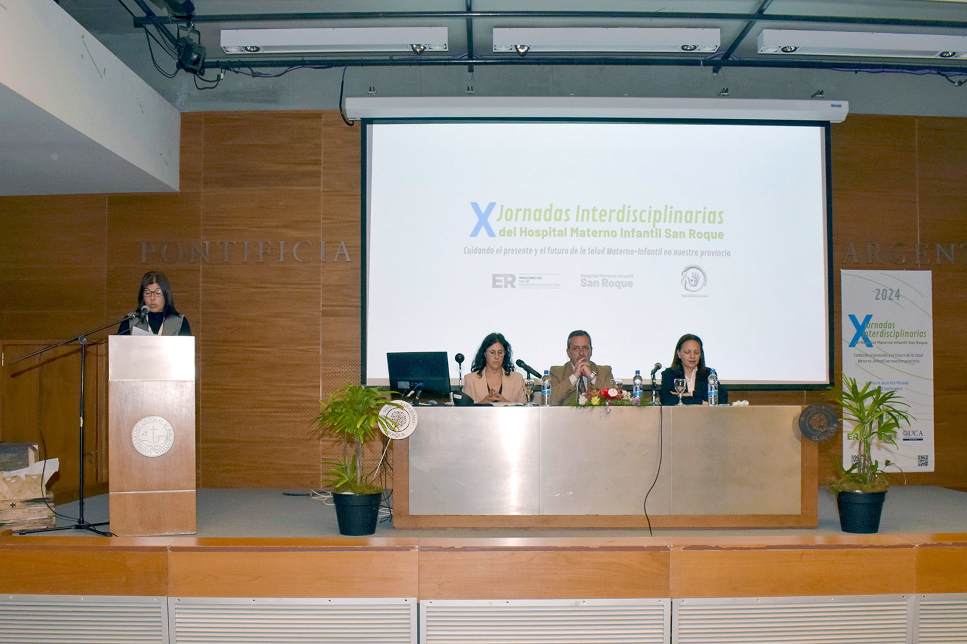 Comenzaron las Jornadas Interdisciplinarias del Hospital Materno Infantil San Roque