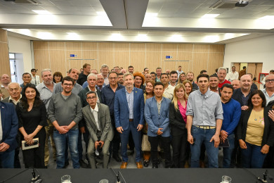 Frigerio reunió por segunda vez con más de 70 comunas