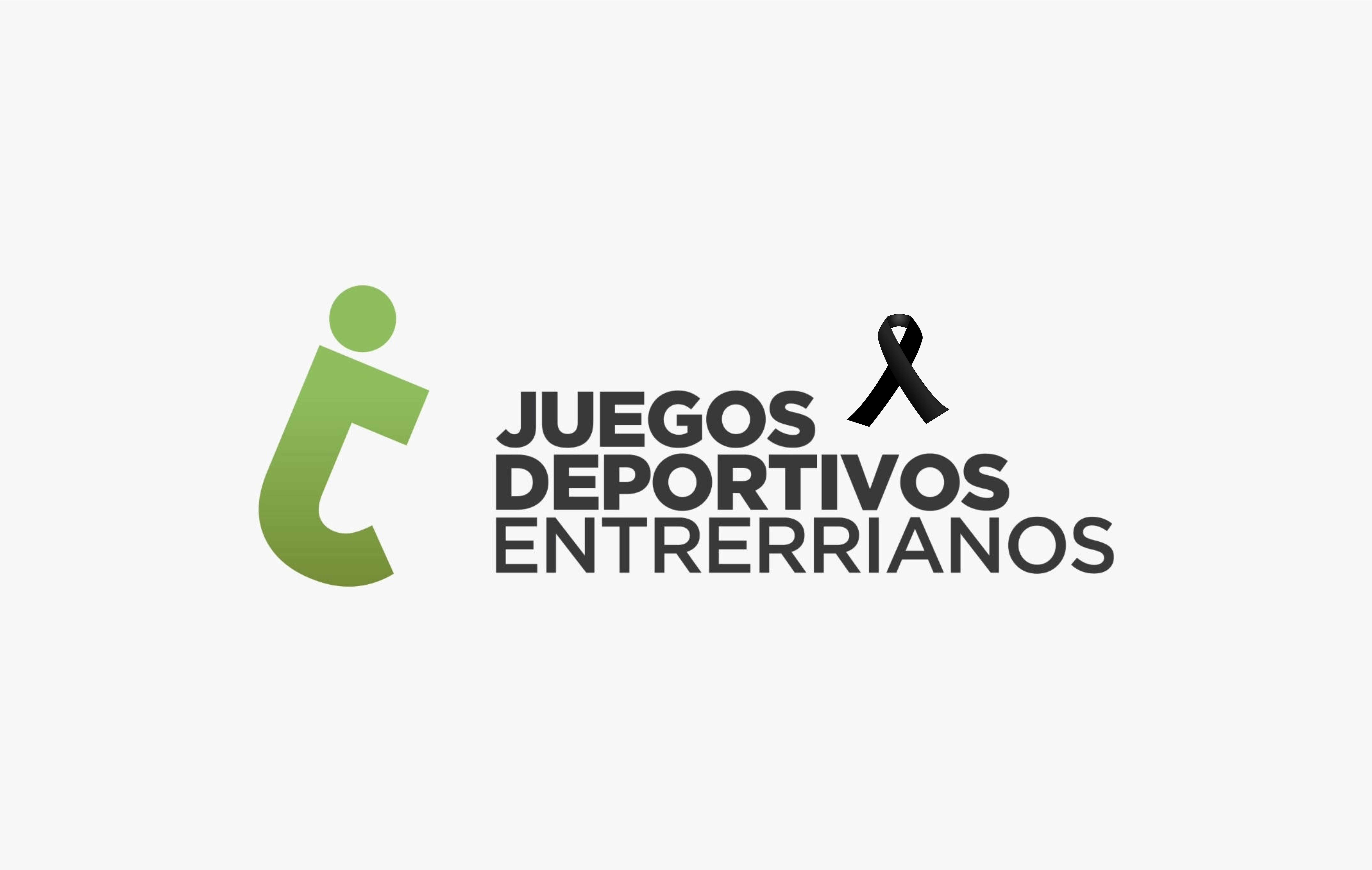 Pesar por el fallecimiento de un participante de los Juegos Deportivos Entrerrianos de Adultos