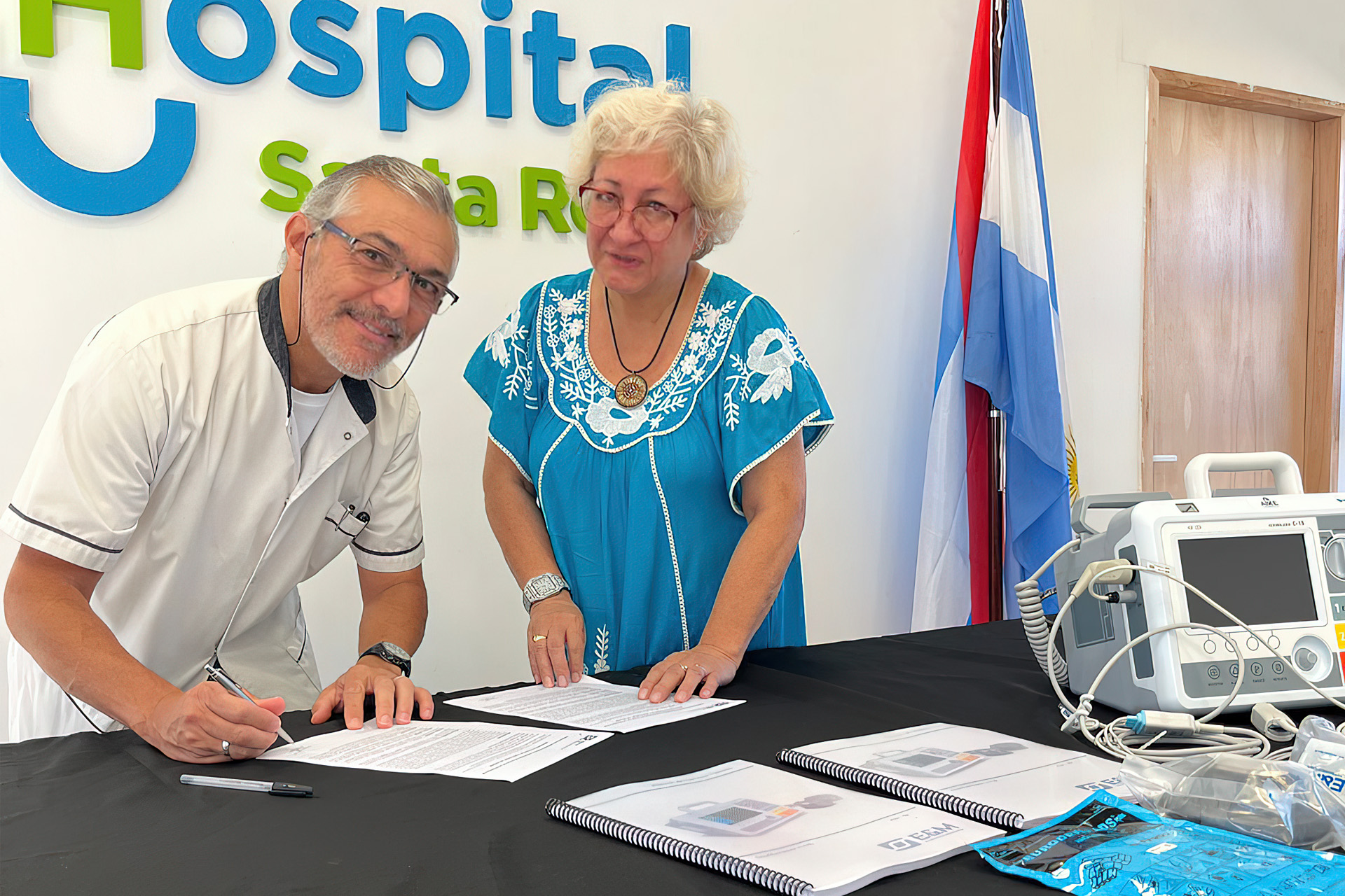 El hospital de Chajarí incorporó un cardiodesfibrilador bifásico