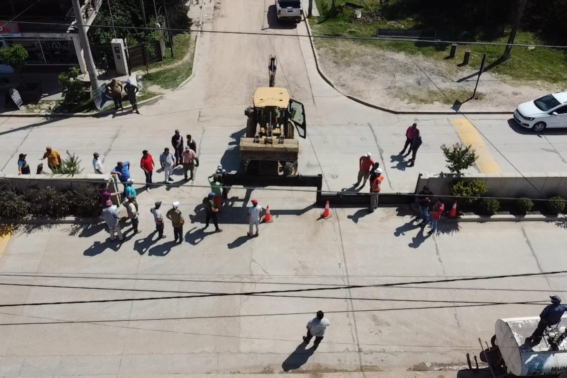 Avanza la defensa contra inundaciones en Villa Paranacito