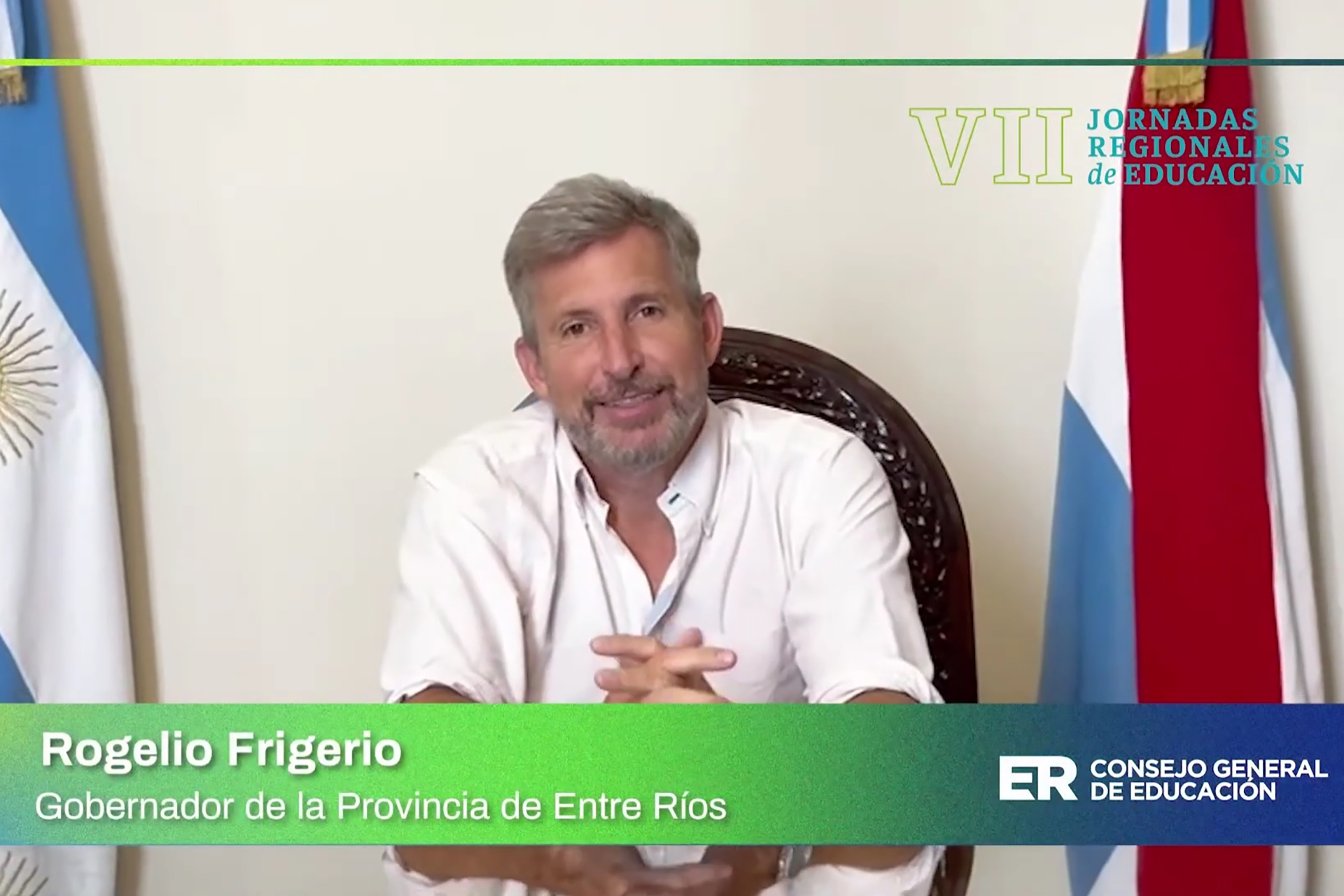 Frigerio convocó a recuperar el liderazgo educativo de Entre Ríos