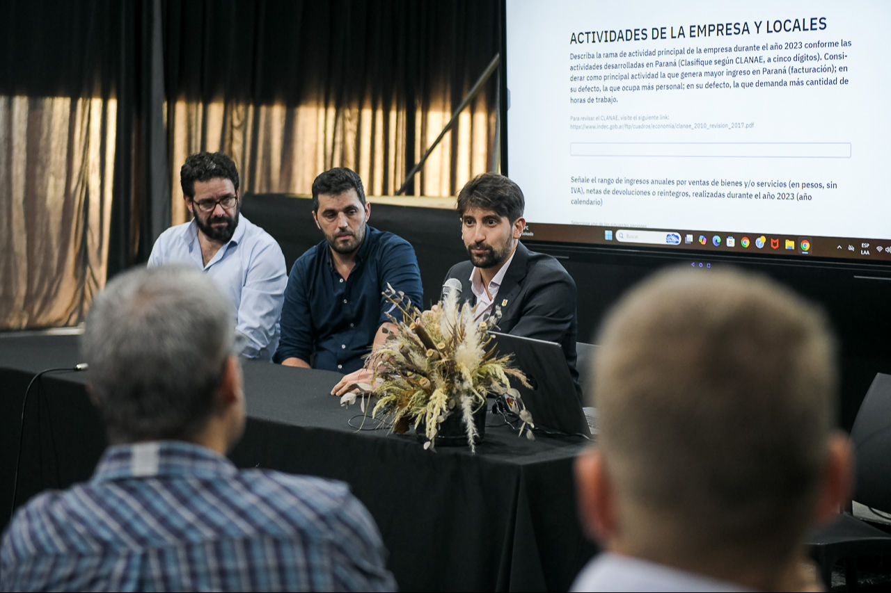 Paraná y su industria se potencian a través del primer relevamiento del sector