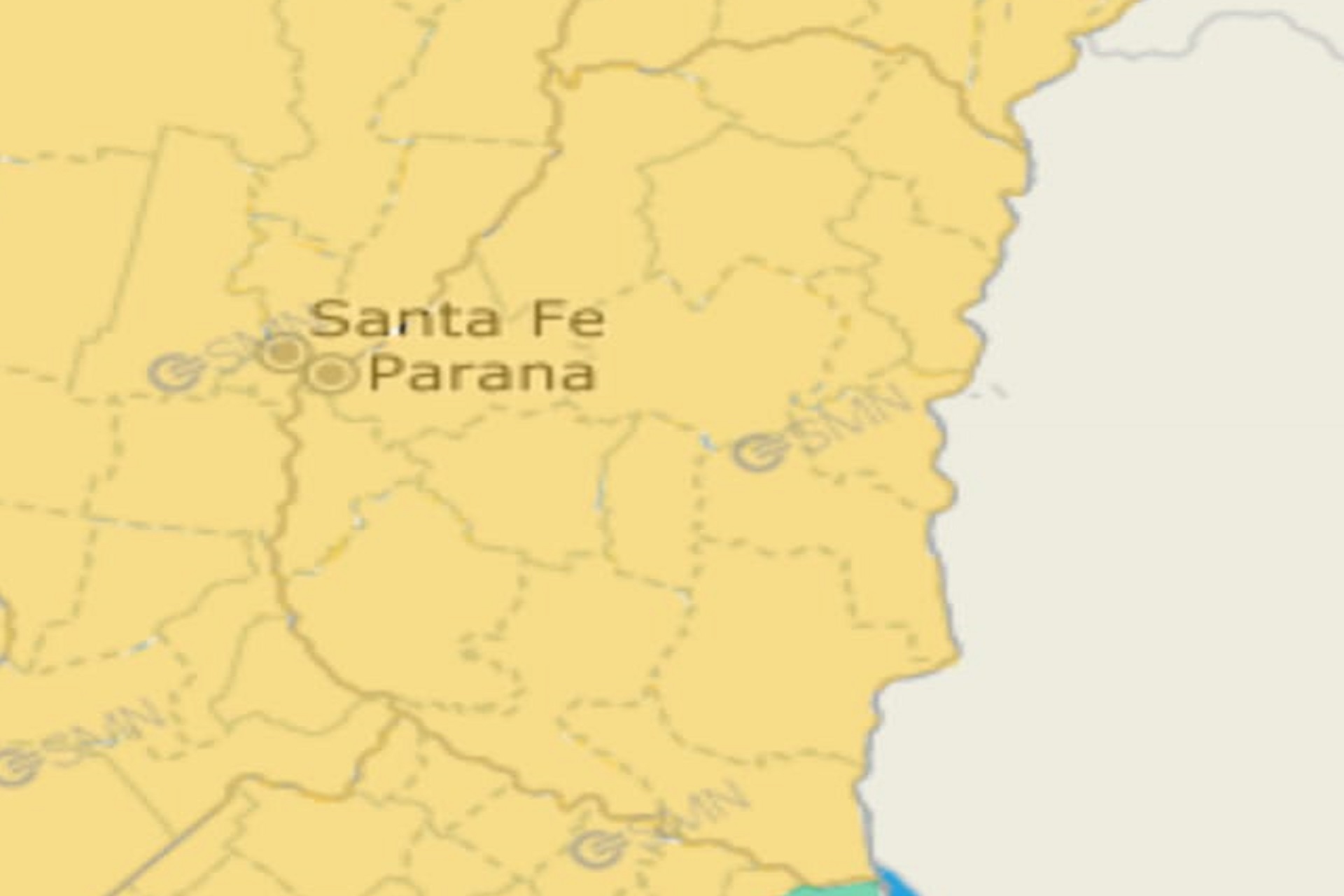 Alerta amarilla por tormentas fuertes con lluvias intensas y ocasional caída de granizo