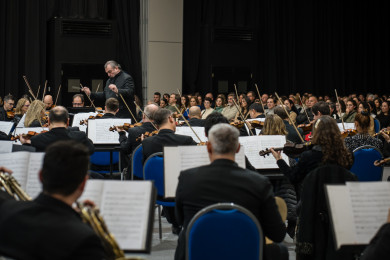 Más de 500 personas disfrutaron una nueva presentación de la Orquesta Sinfónica de Entre Ríos