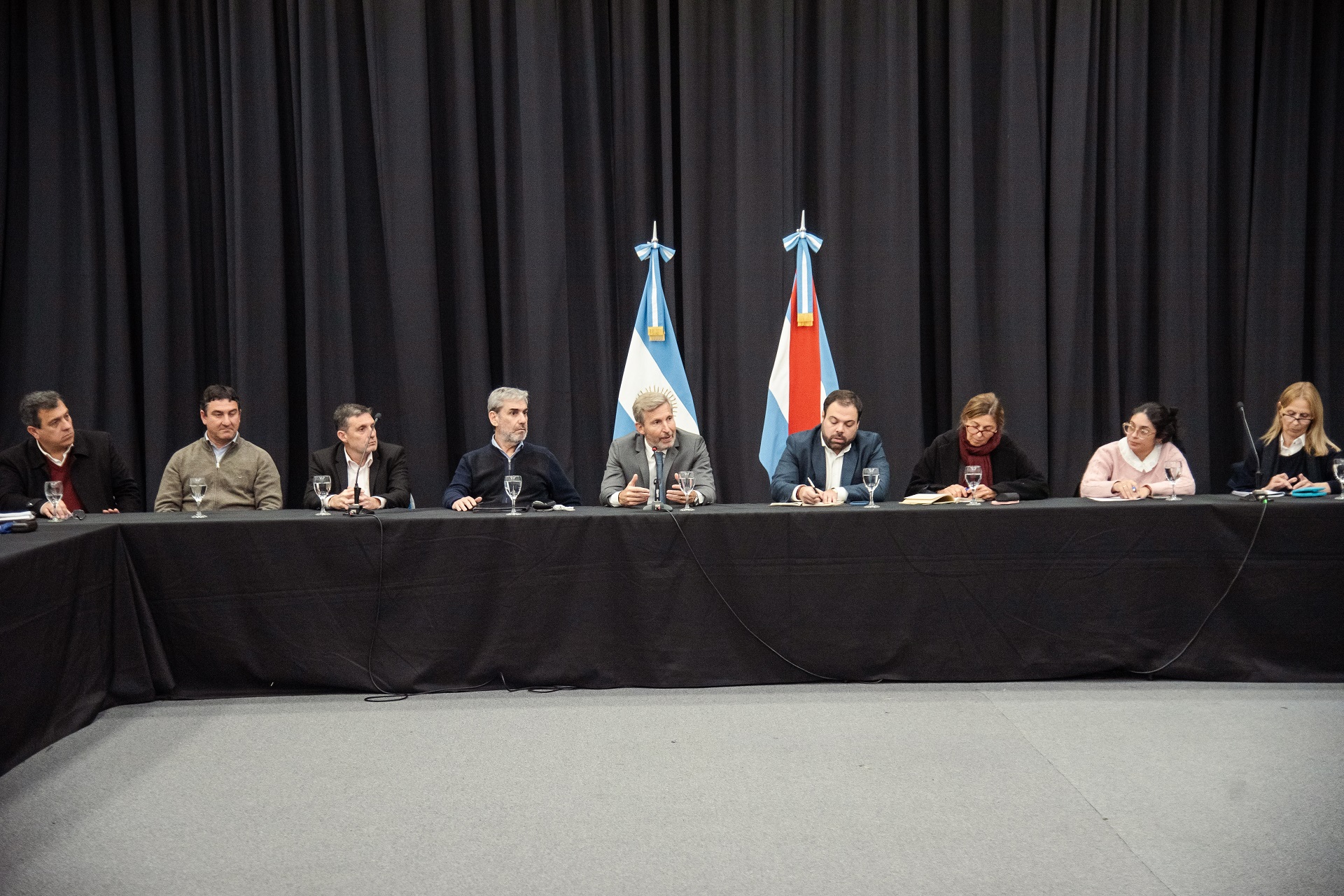 Frigerio se reunió con autoridades educativas departamentales para fortalecer el sistema escolar