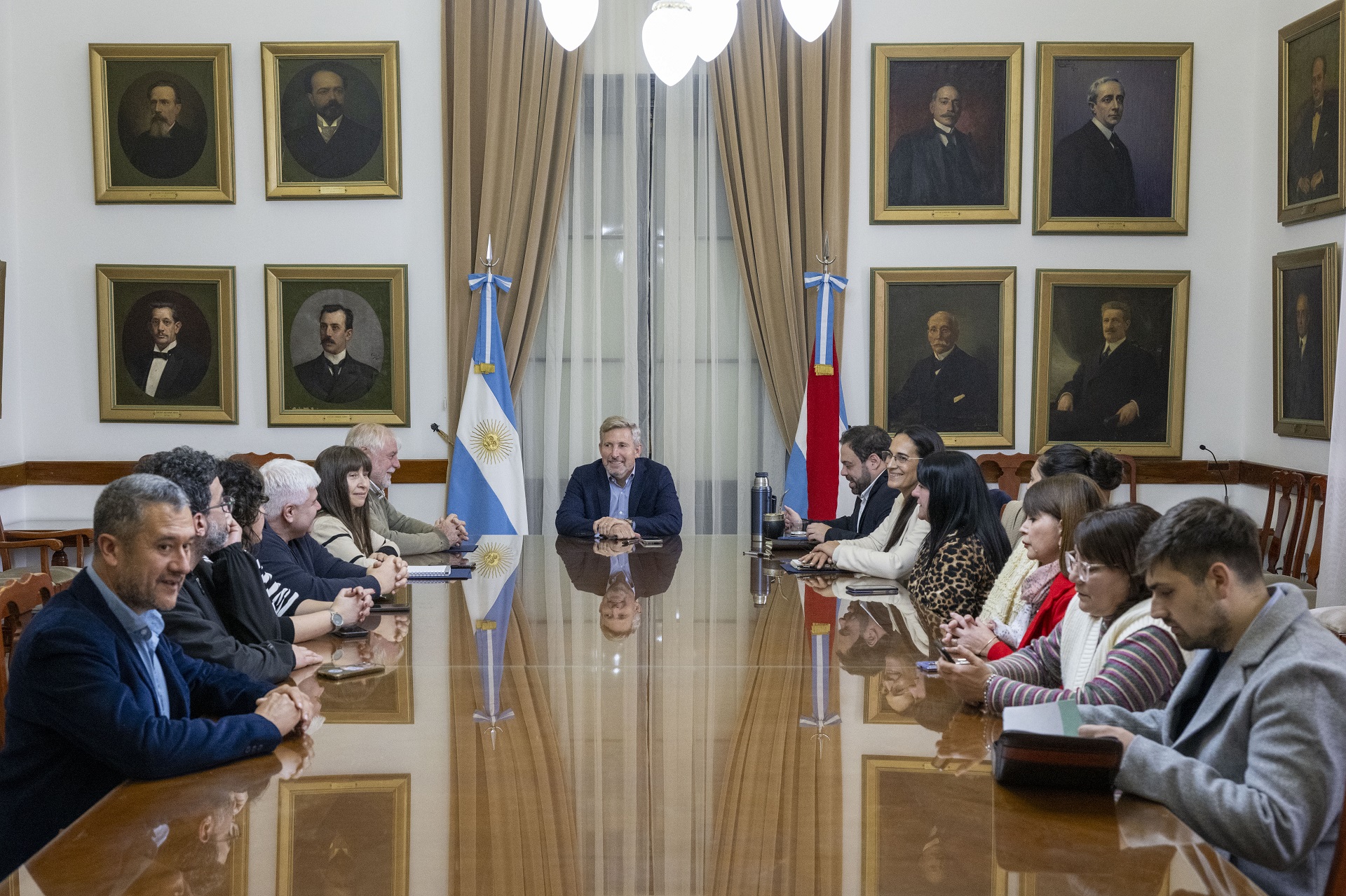 El gobernador se reunió con UPCN para avanzar en una agenda común con el sector público