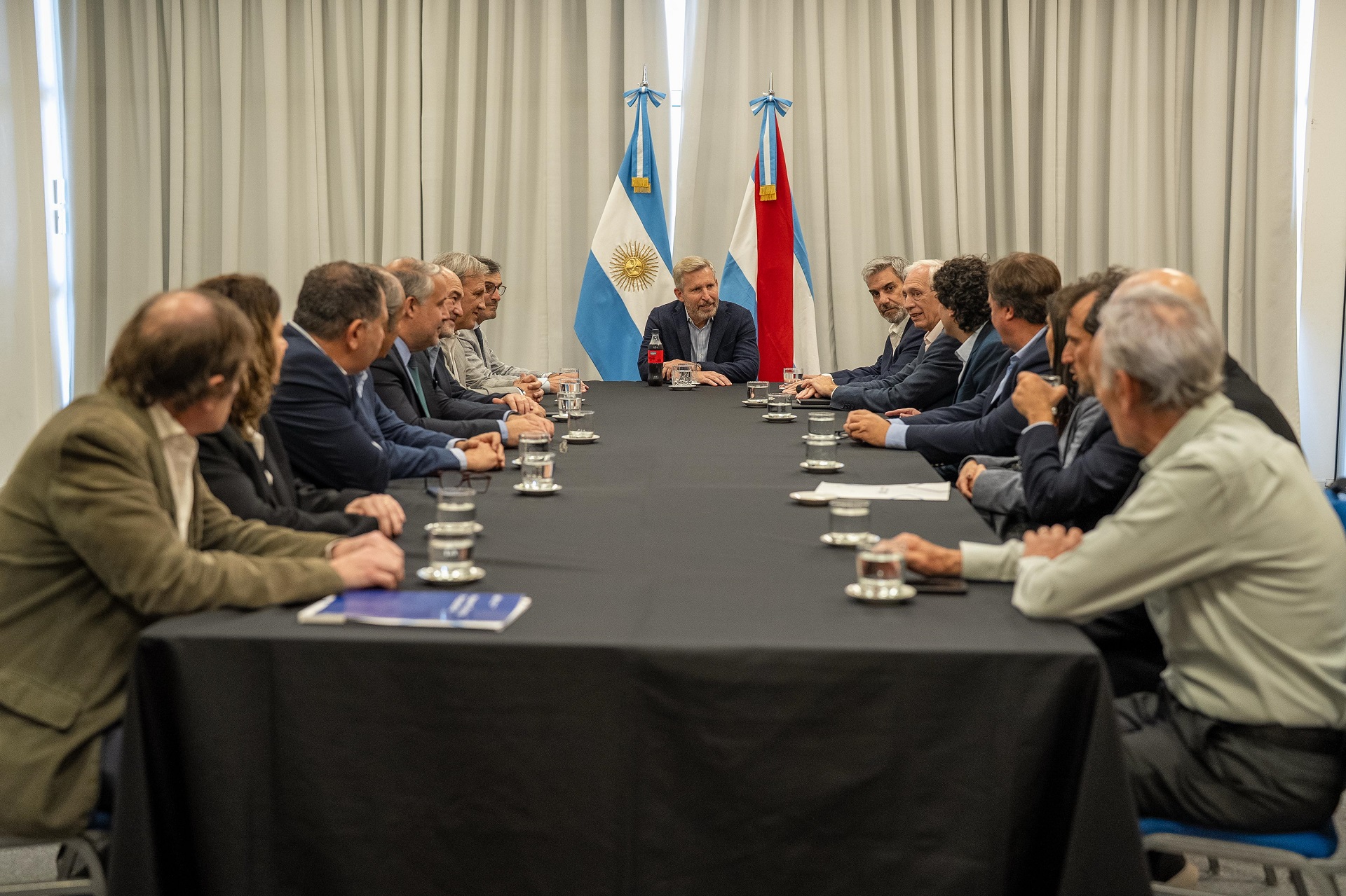 Frigerio recibió a autoridades de la UIA y la UIER