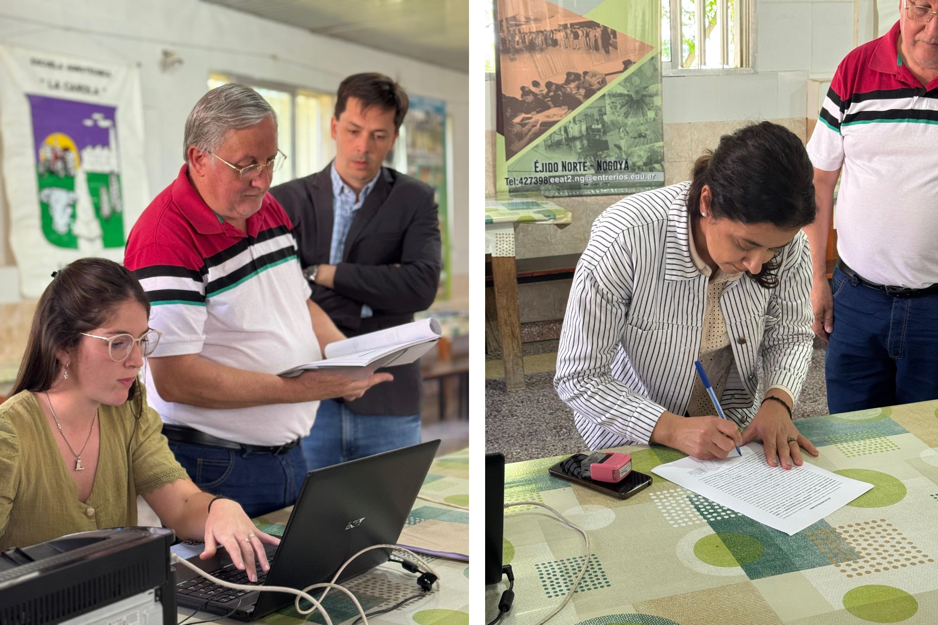 Realizarán mejoras edilicias en la residencia estudiantil de la escuela Agrotécnica de Nogoyá