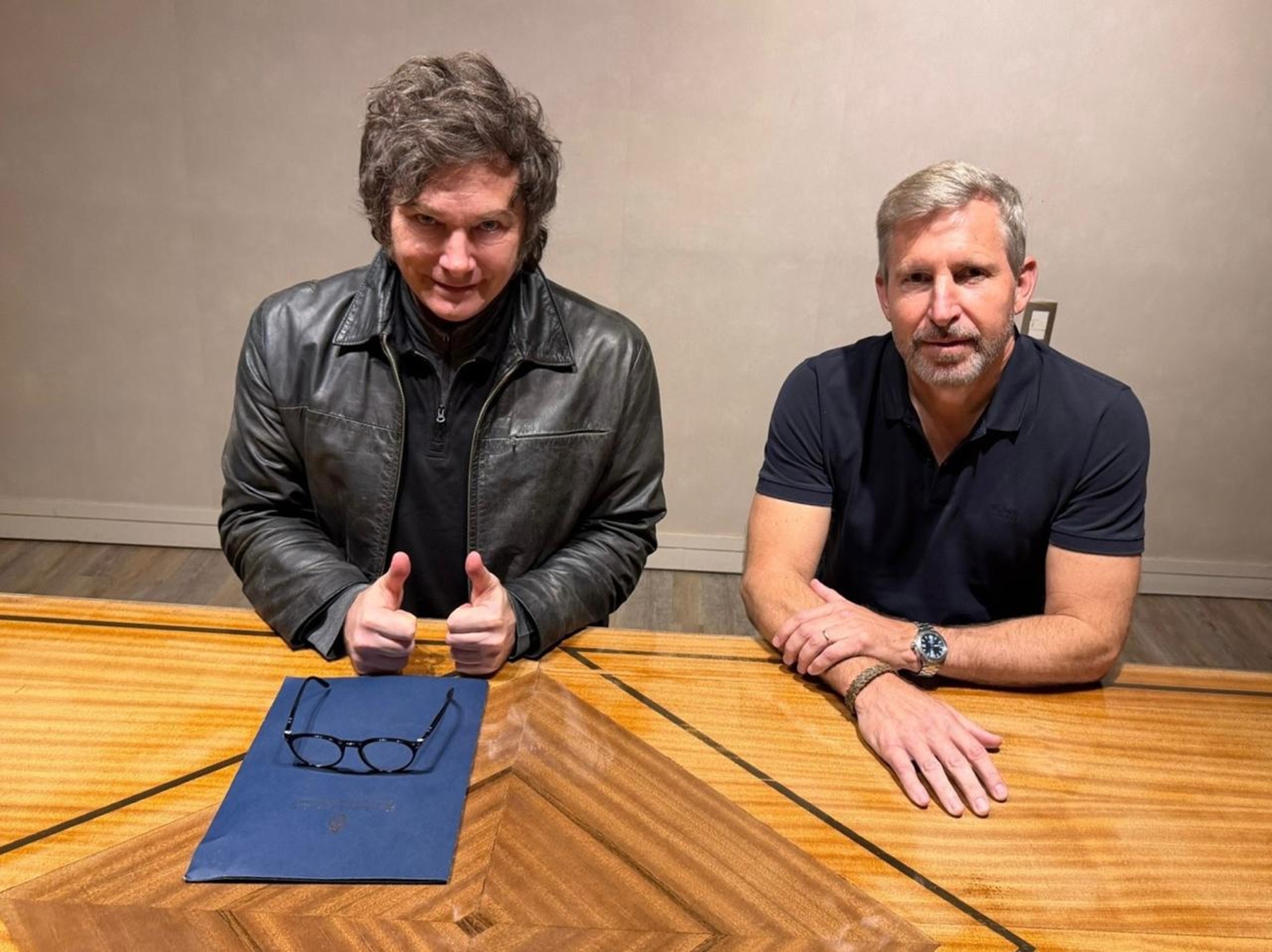 Frigerio compartió una reunión de trabajo con Milei y planteó una agenda de temas estratégicos