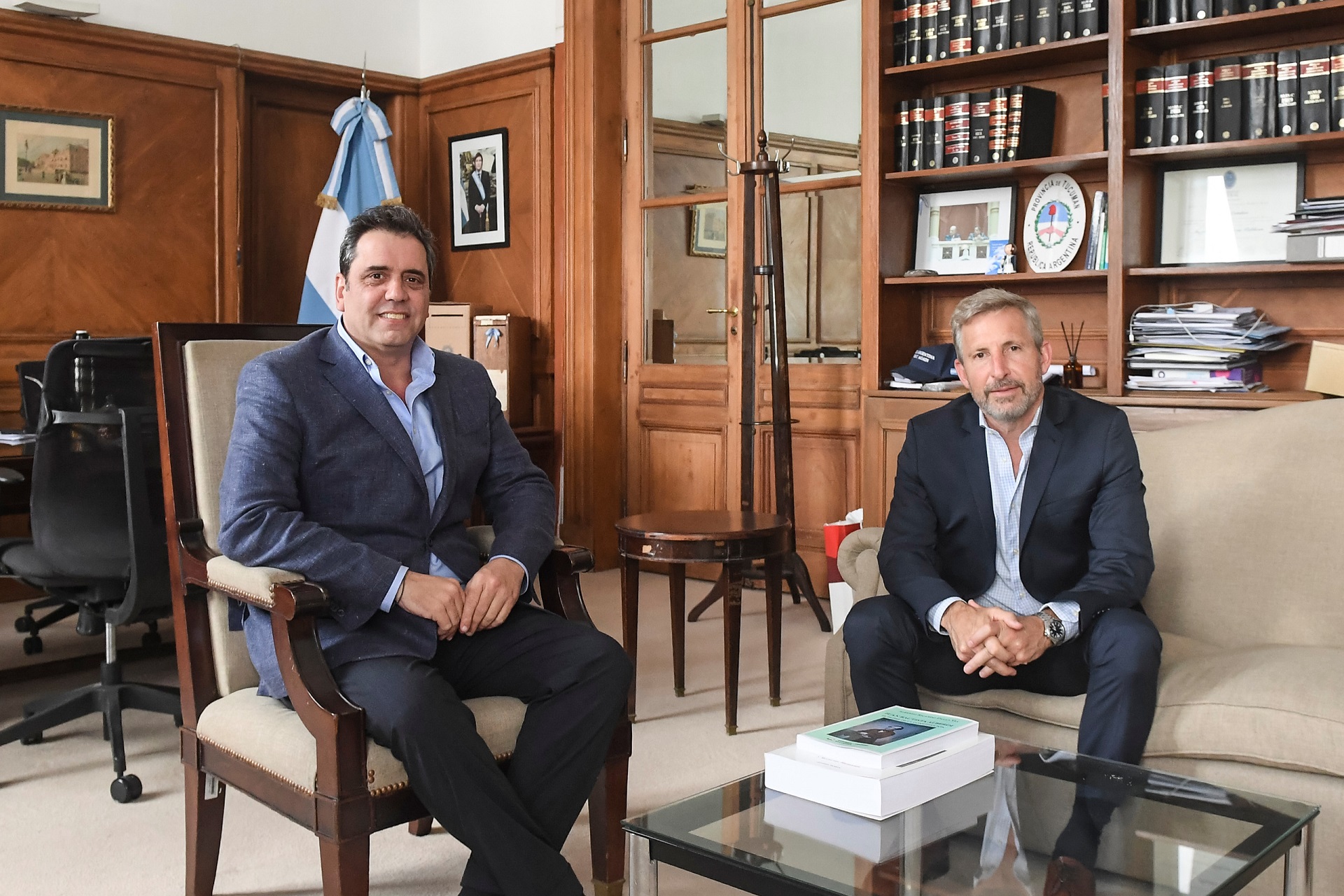 Frigerio se reunió con el ministro del Interior