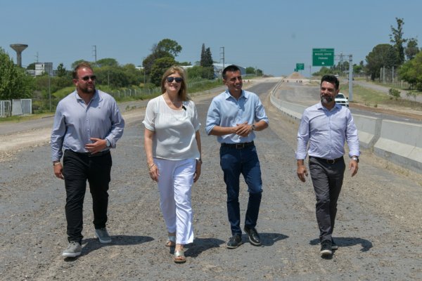 Paraná reanuda la obra de la Ruta 12 para mejorar el acceso al Parque Industrial