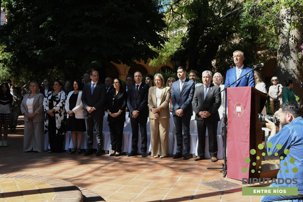 Frigerio reivindicó el legado de Urquiza en sesión histórica en Concepción del Uruguay