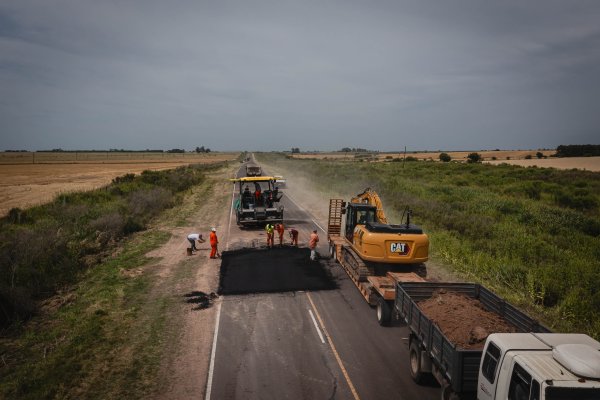 Avanza la recuperación de la ruta 51 entre Larroque y Urdinarrain