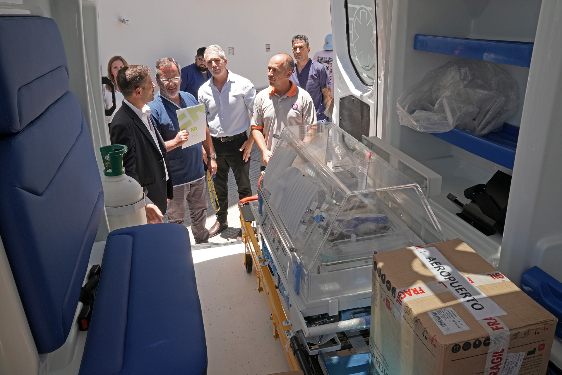 La provincia entregó ambulancias de alta complejidad