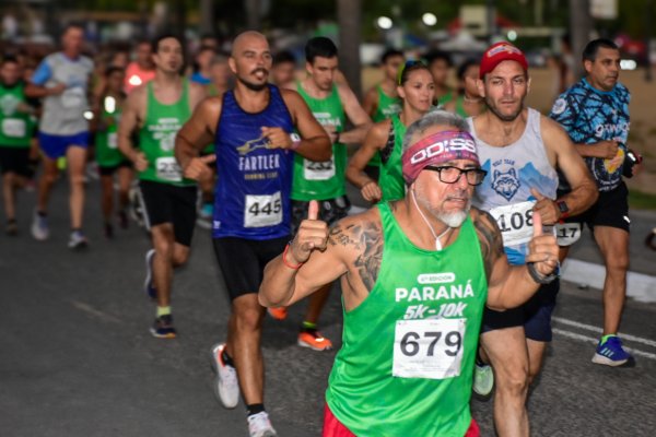 La Carrera Nocturna Ciudad de Paraná se realizará el 21 de febrero