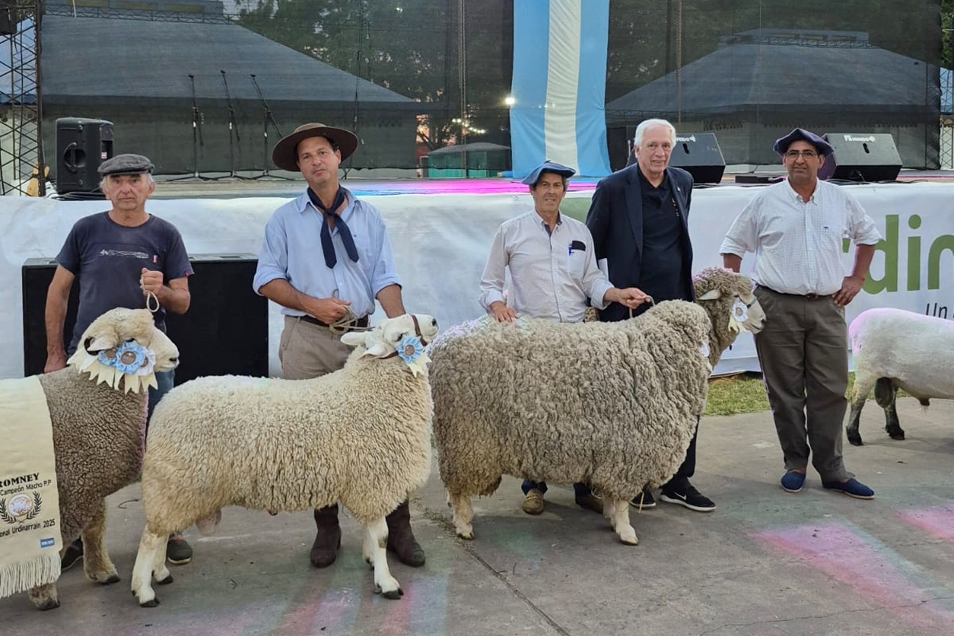 La mayor muestra ovina de la región se realizó en Urdinarrain con acompañamiento del gobierno provincial