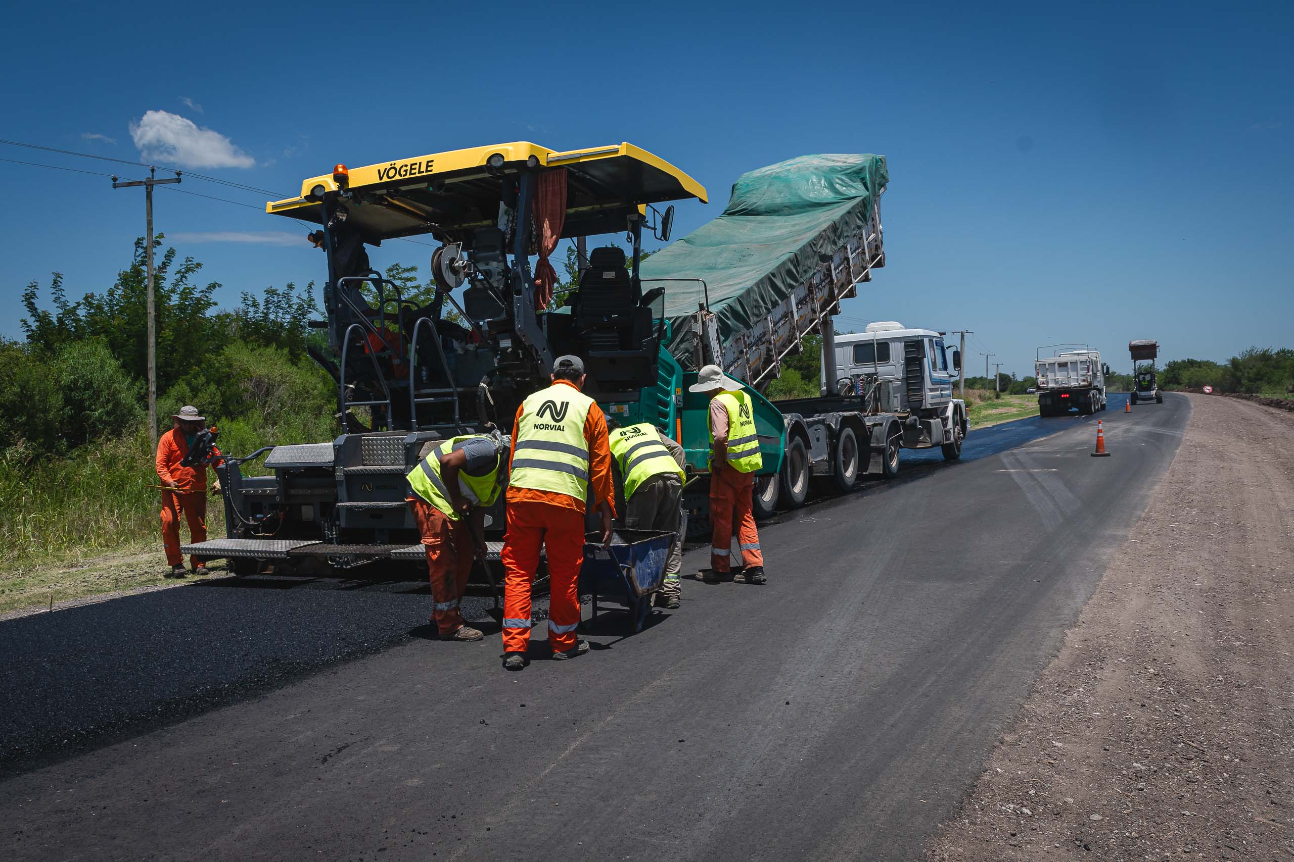 Continúa la reconstrucción de la ruta provincial 10 en el departamento Paraná