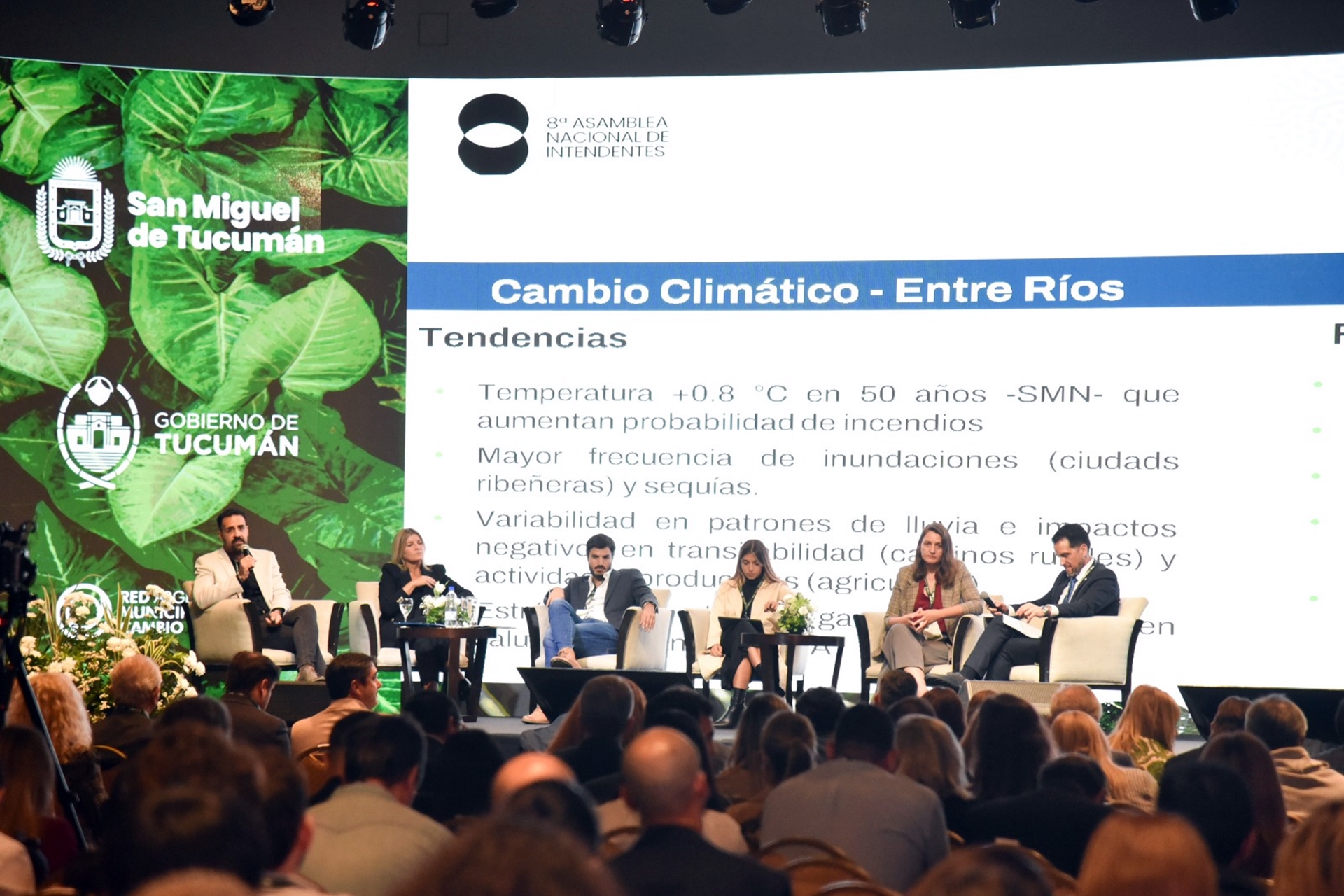 Entre Ríos consolidó su agenda de acción climática en el encuentro nacional de municipios